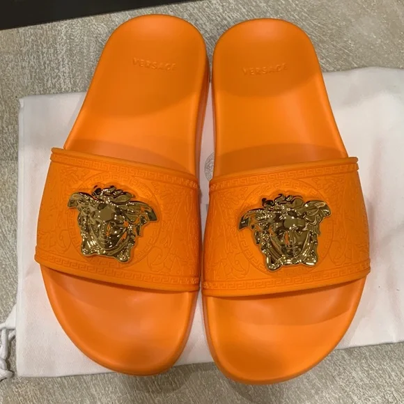 Versace Women Pool Slides - Picture 4 of 9